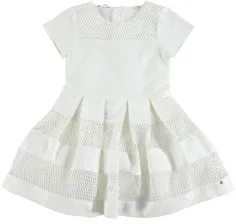 Sarabanda Kinder Kleid festlich Style wei&szlig;