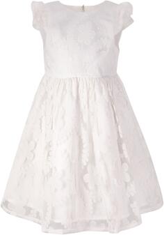 Happy Girls Blumenkind Mädchen Kleid festlich Blumen ecru