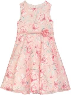 DANAMADE Blumenkind Mädchen Kleid festlich Frieda rosa