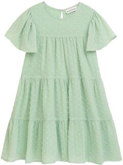 DANAMADE Mädchen Kleid Sommerkleid Seraphina grün