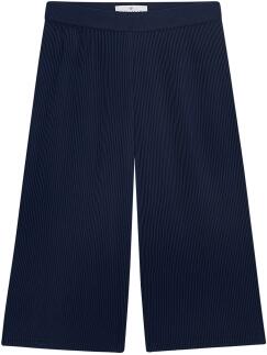 DANAMADE Mädchen Stoff Hose Plissee blau