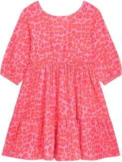 Danamade Teens Mädchen Kleid Sommerkleid Elena neon pink