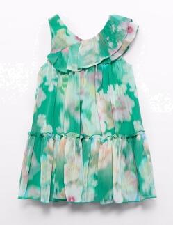abel & lula Mädchen Kleid festlich Chiffon Bambula