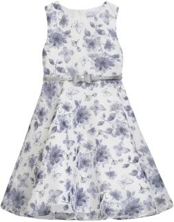 DANAMADE festliches Mädchen Kinder Kleid Meva grau