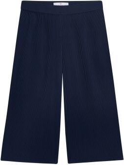 DANAMADE Mädchen Stoff Hose Plissee blau