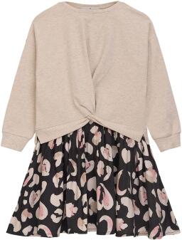 Danamade Teens Mädchen Kleid Dorthe beige