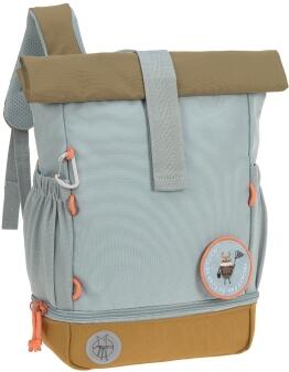 Lässig Kindergartenrucksack Rolltop Nature blau