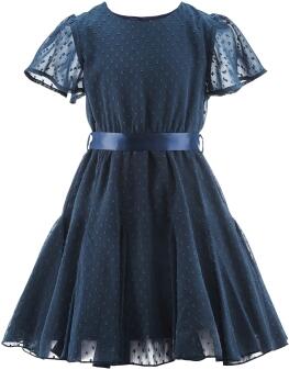 Happy Girls festliches Teens Mädchen Kleid Konfirmation Siri blau