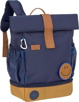 Lässig Kindergartenrucksack Mini Rolltop Little Gang blau