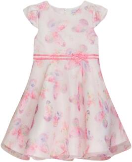 DANAMADE Blumenkind Mädchen Kleid festlich Chiffon Schmetterling