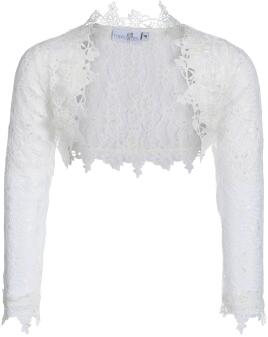 Happy Girls festlicher Kinder Bolero Spitze ecru