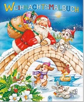 Trötsch Weihnachtsmalbuch