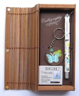 Online Schönschreib-Set Juicy Butterfly Bamboo