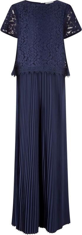 Happy Girls festlicher Mädchen Jumpsuit Konfirmation blau