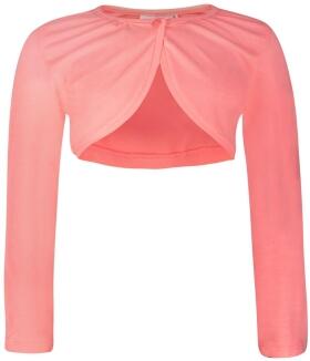 Happy Girls Kinder Baumwoll Bolero neon-coral