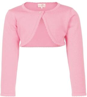 Happy Girls Kinder Strickjacke Bolero candy pink