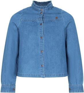 Nono Teens Mädchen Bluse Denim Tikky jeansblau