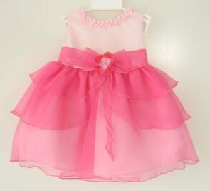 Kid Collection festliches Babykleid Lara rosa pink