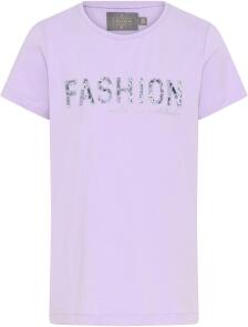 Creamie Mädchen T-Shirt Organic Cotton Kurzarm Fashion lila