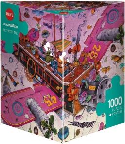 HEYE Puzzle 1000 Teile Mordillo Fly With Me