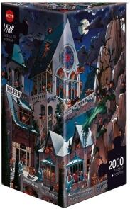 HEYE Puzzle 2000 Teile Loup Castle of Horror