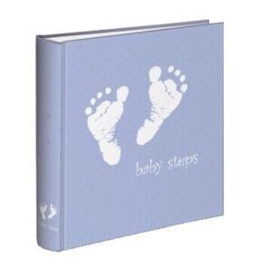 Hama Fotoalbum Baby Steps blau