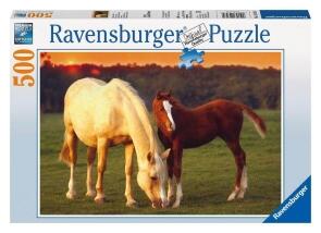 Ravensburger Puzzle 500 Teile Schöne Pferde
