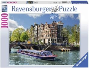 Ravensburger Puzzle 1000 Teile Grachtenfahrt in Amsterdam