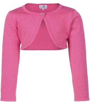 Happy Girls Kinder Strickjacke Bolero pink