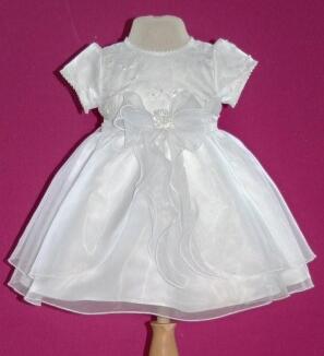 Taufkleid festliches Babykleid Vanessa weiß