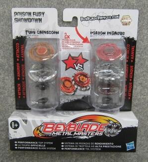 Hasbro Beyblade Metal Masters Fury Capricorn Poison Pegasus 2011