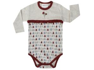 Jacky Baby Body Langarm In My Backyard R&uuml;schen