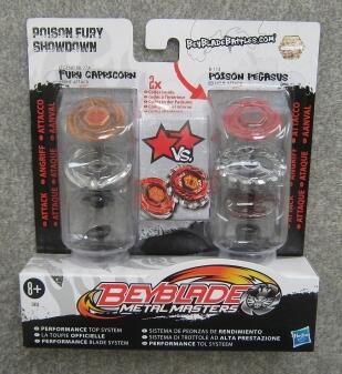 Hasbro Beyblade Metal Masters Fury Capricorn Poison Pegasus 2011