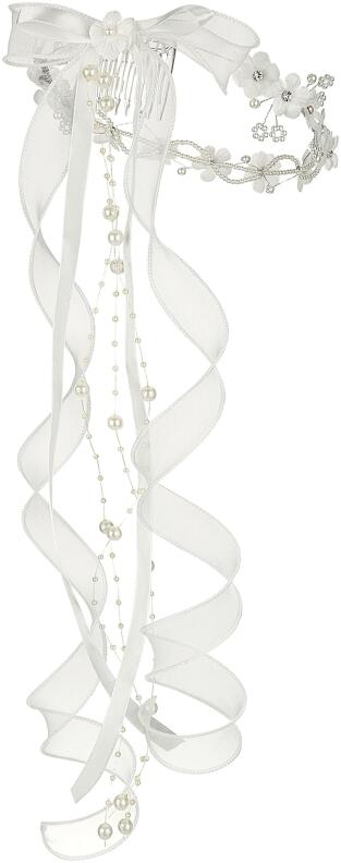 DANAMADE Kommunion Haarkranz Grit ecru