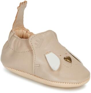 easy peasy Baby Haus-Schuhe Krabbelschuhe Hund beige