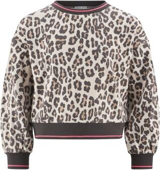 Happy Girls Teens Mädchen Sweatshirt Leo beige