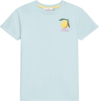 Danamade Teens Mädchen Shirt Zitrone hellblau