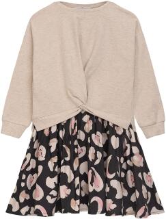 Danamade Teens Mädchen Kleid Dorthe beige