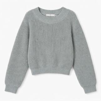 DANAMADE Teens Mädchen Strick Pullover Tove Ice Blue