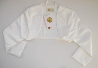 Eisend Kinder M&auml;dchen Bolero Duchesse ivory