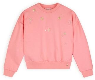 Nono Mädchen Sweatshirt mit Stickerei sparkle rose