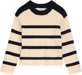 DANAMADE Teens Mädchen Strick Pullover Tea Ecru