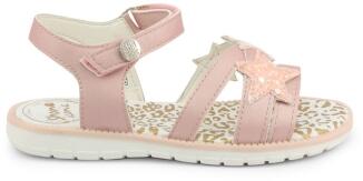Shone Mädchen-Sandalette mit Glitzersternen rosa