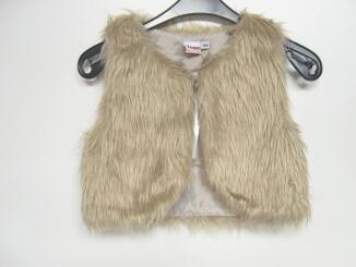 Topo Kinder Mädchen Zottelweste