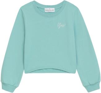 DANAMADE Mädchen Sweatshirt Johanna aqua