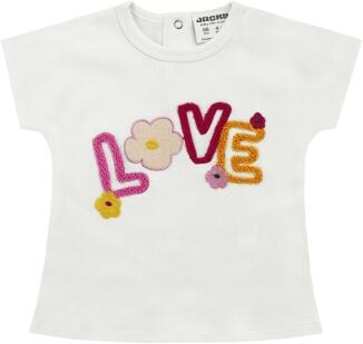 Jacky Baby Shirt Bio-Baumwolle Love ecru