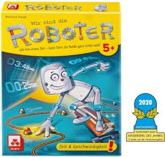 NSV Kartenspiel für Kinder Wir sind die Roboter