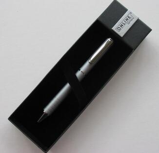 ONLINE Kugelschreiber TRIENNALE silber