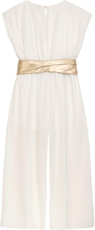 Danamade festlicher Mädchen Jumpsuit Kommunion Moana ecru