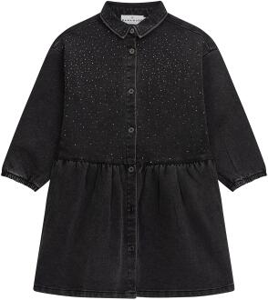 Danamade Teens Mädchen Kleid Jeans anthrazit